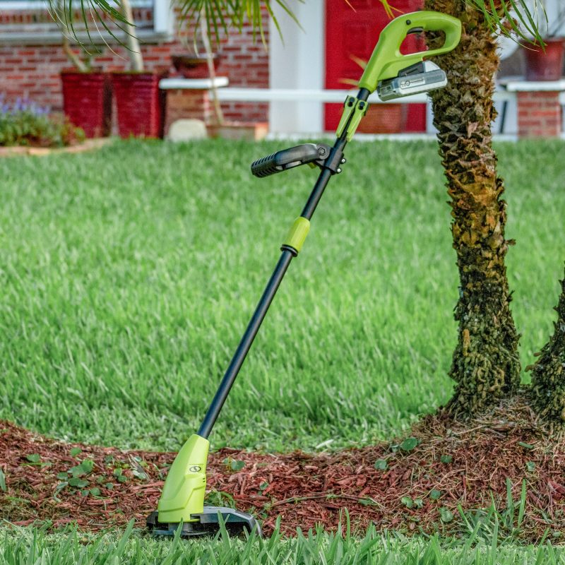 Sun Joe 24V-TB-GT50-LTE 24-Volt* IONMAX Cordless Grass Trimmer & Cordless Turbine Jet Blower Bundle | w/ 2.0-Ah Battery and Charger, Additional Nylon Grass Blades - 图片 12