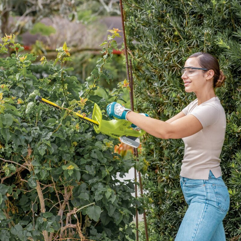 Sun Joe 24V-HT18-CT 24-Volt IONMAX Cordless Handheld Hedge Trimmer | 5/8" | Tool Only - 图片 12