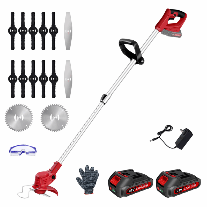 21V Cordless Electric Weed Wacker 6″ 3 In 1 W/ 2.0Ah Battery Reindeer RGL100 - Image 2