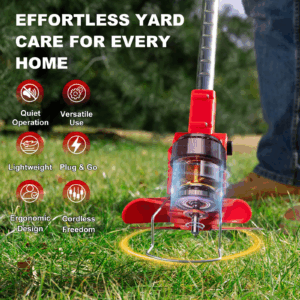 21V Cordless Electric Weed Wacker 6″ 3 In 1 W/ 2.0Ah Battery Reindeer RGL100