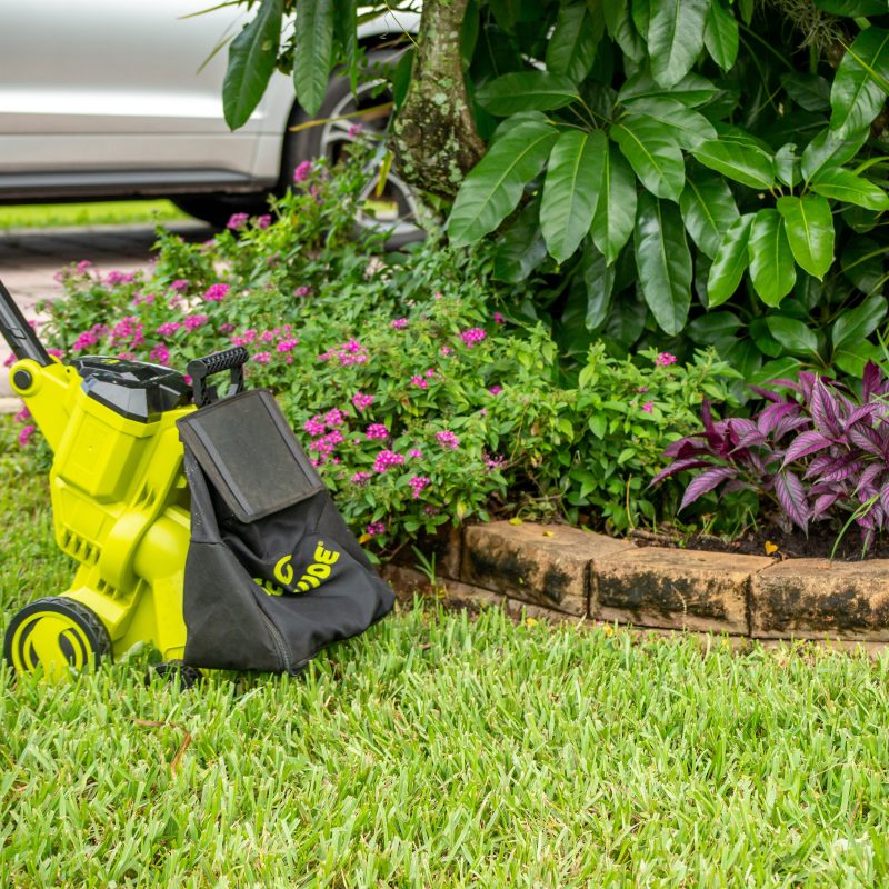 Sun Joe 24V-X2-OGV 48-Volt* IONMAX Cordless Outdoor Garden Vacuum + Mulcher Kit | 850 CFM | 15:1 Mulch Ratio | 2 x 4.0-Ah Batteries + Charger - 图片 7
