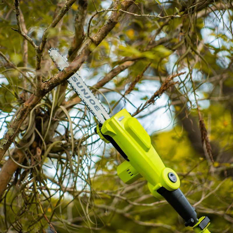 Sun Joe 24V-PS10-LTE 24-Volt* IONMAX Cordless Telescoping Pole Chainsaw | 10-inch | W/ 2.0-Ah Battery + Charger - 图片 12