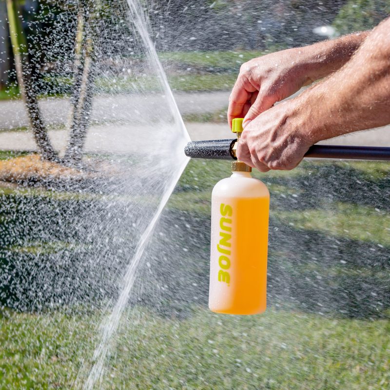 Sun Joe SPX-FC34-PRO Foam Cannon for SPX Series Electric Pressure Washers 34 Oz. | Quick Connect | Adjustable Spray Nozzle - 图片 10