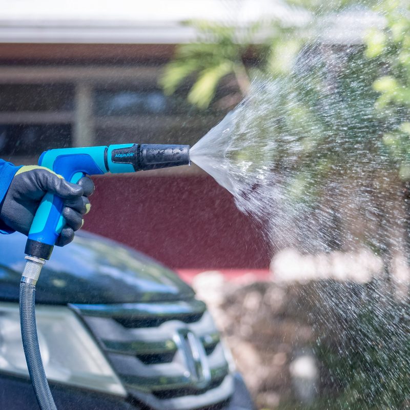 Aqua Joe Hose Powered Foamer Cannon Car Wash Kit | Includes Hose Powered Foam Cannon, 50-Foot PRO Hose, and Auto Foam Car Wash Soap - 图片 11