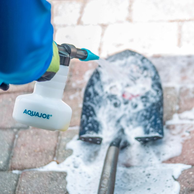 Aqua Joe Hose Powered Foamer Cannon Car Wash Kit | Includes Hose Powered Foam Cannon, 50-Foot PRO Hose, and Auto Foam Car Wash Soap - 图片 13