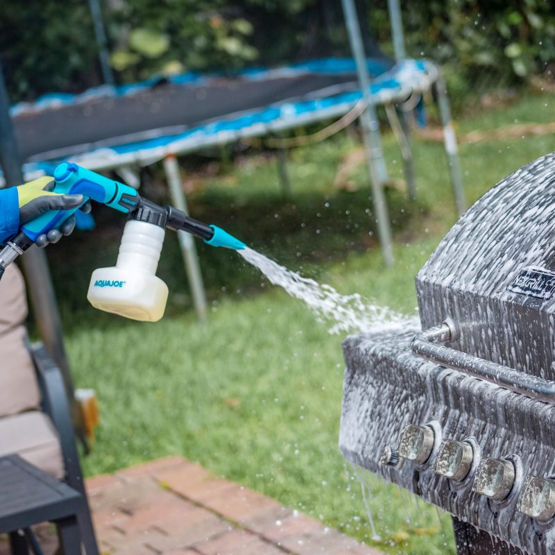 Aqua Joe Hose Powered Foamer Cannon Car Wash Kit | Includes Hose Powered Foam Cannon, 50-Foot PRO Hose, and Auto Foam Car Wash Soap - 图片 14