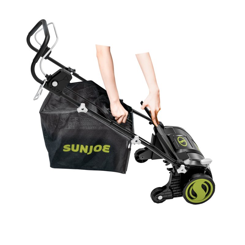Sun Joe AJ805E Electric Lawn Dethatcher + Scarifier W/ Collection Bag | 15-inch | 13-Amp - 图片 14