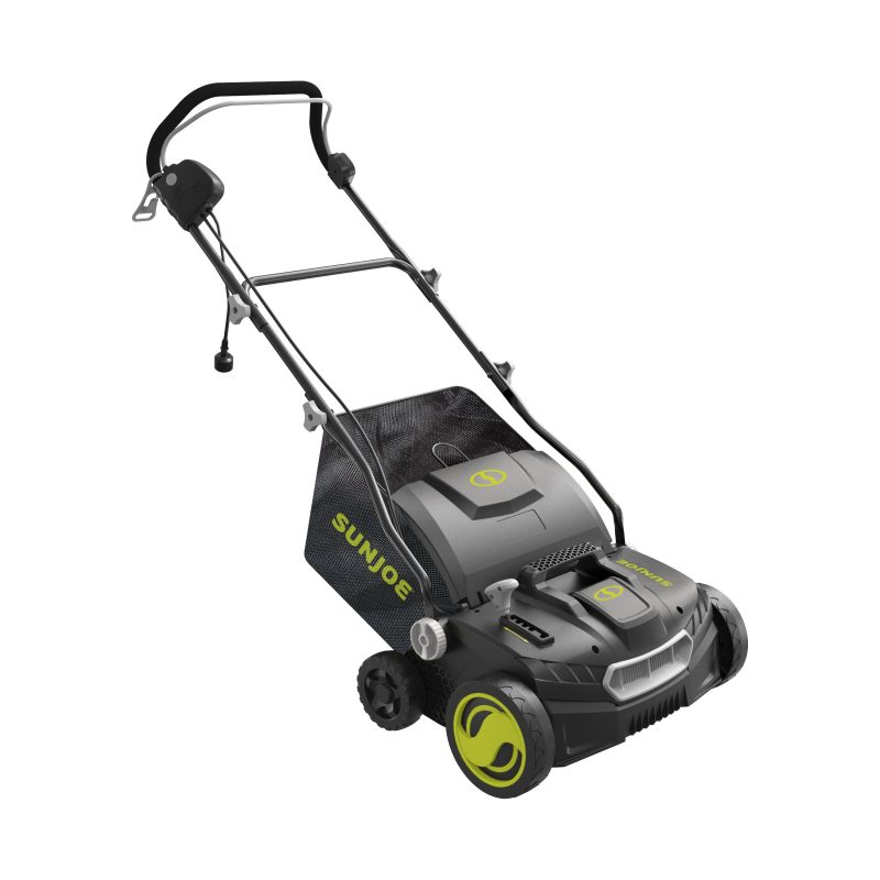 Sun Joe AJ808E Electric Lawn Dethatcher + Scarifier W/ Collection Bag | 15-inch | 15-Amp - 图片 2