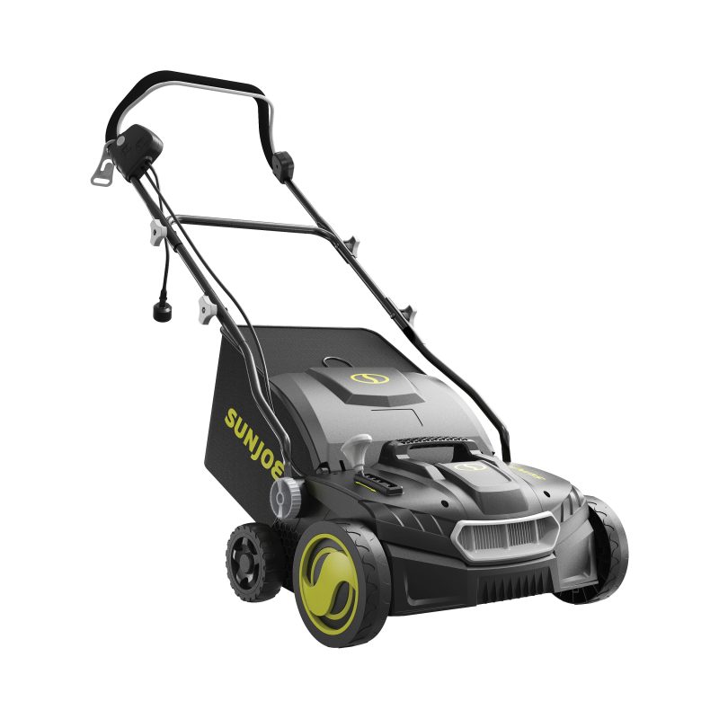 Sun Joe AJ808E Electric Lawn Dethatcher + Scarifier W/ Collection Bag | 15-inch | 15-Amp - 图片 3