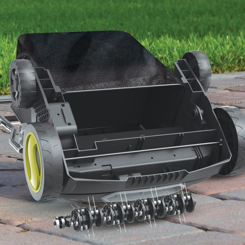 Sun Joe AJ808E Electric Lawn Dethatcher + Scarifier W/ Collection Bag | 15-inch | 15-Amp - 图片 5