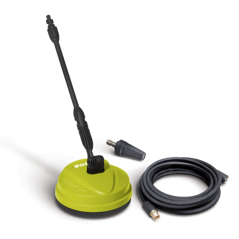 Sun Joe Pressure Washer Patio Cleaning Bundle W/ Extension Hose | Surface & Patio Cleaner + Turbo Spray Nozzle