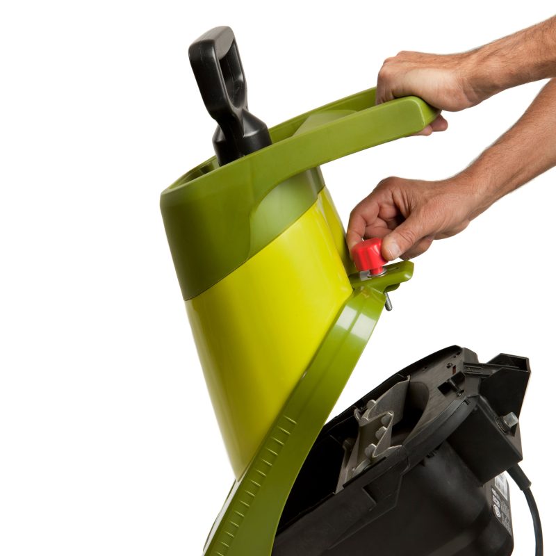 Sun Joe CJ601E Electric Wood Chipper | 16:1 Reduction | 14-Amp | 1.5-inch Max Cutting Diameter - 图片 3
