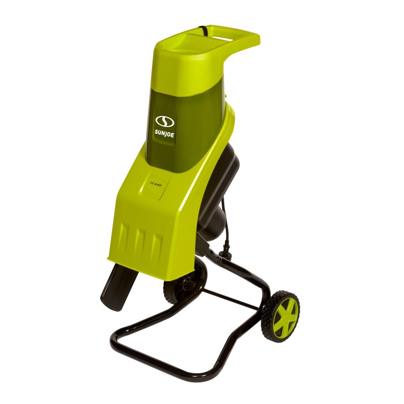 Sun Joe CJ602E Electric Wood Chipper | 17:1 Reduction | 15-Amp | 1.57-inch Max Cutting Diameter (Green) - 图片 3