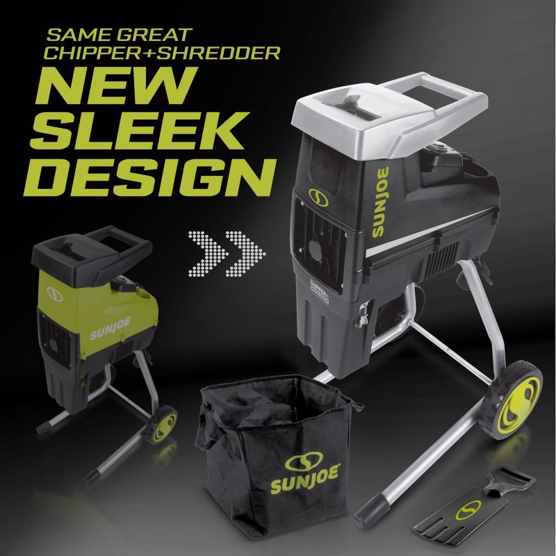 Sun Joe CJ603E Silent Electric Wood Chipper + Shredder W/ Collection Bag | 1.7-inch Cutting Diameter | 15-Amp - 图片 3