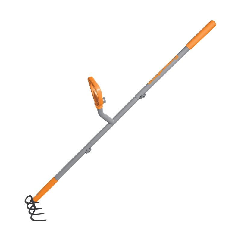 Ergie Systems ERG-CLTV45 Steel Shaft Garden Soil Cultivator | 54-Inch | 4 Tines - 图片 5