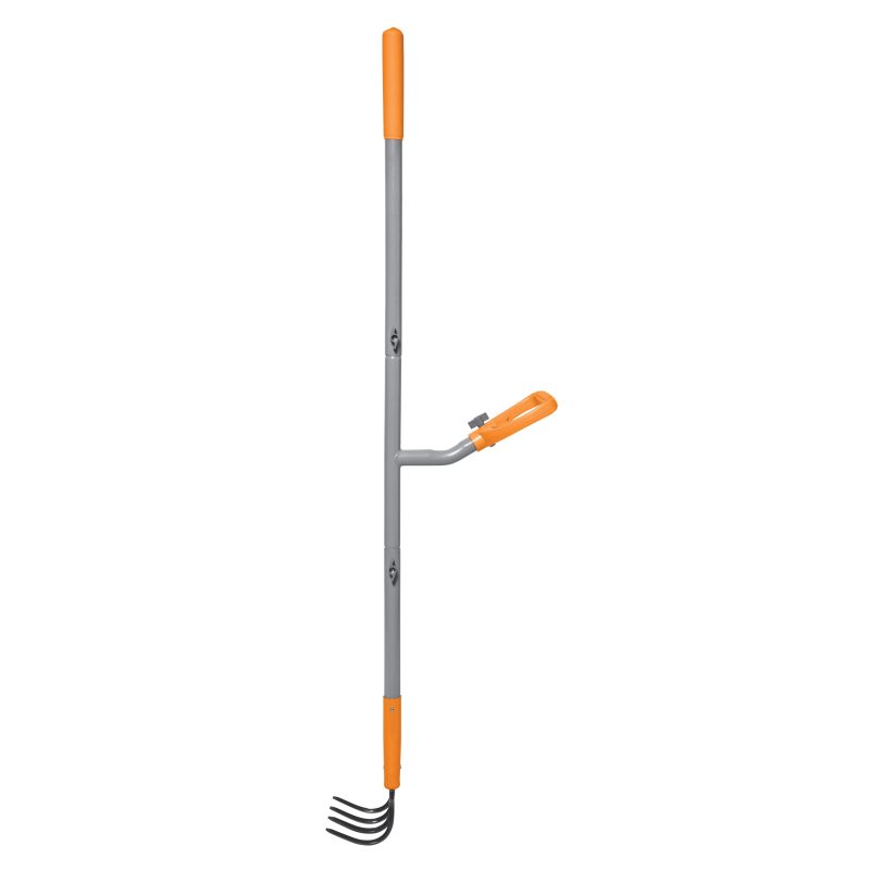Ergie Systems ERG-CLTV45 Steel Shaft Garden Soil Cultivator | 54-Inch | 4 Tines - 图片 7