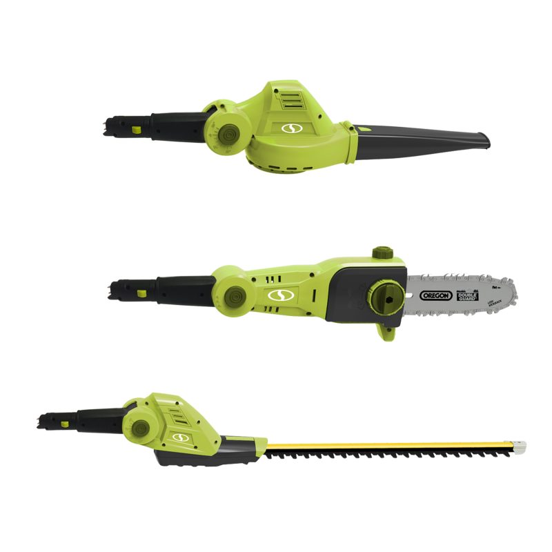 Sun Joe GTS4001C 24-Volt* 3-in-1 Yard Care Solution | Hedge Trimmer | Pole Saw | Leaf Blower| W/ 2.0-Ah Battery + Charger - 图片 17