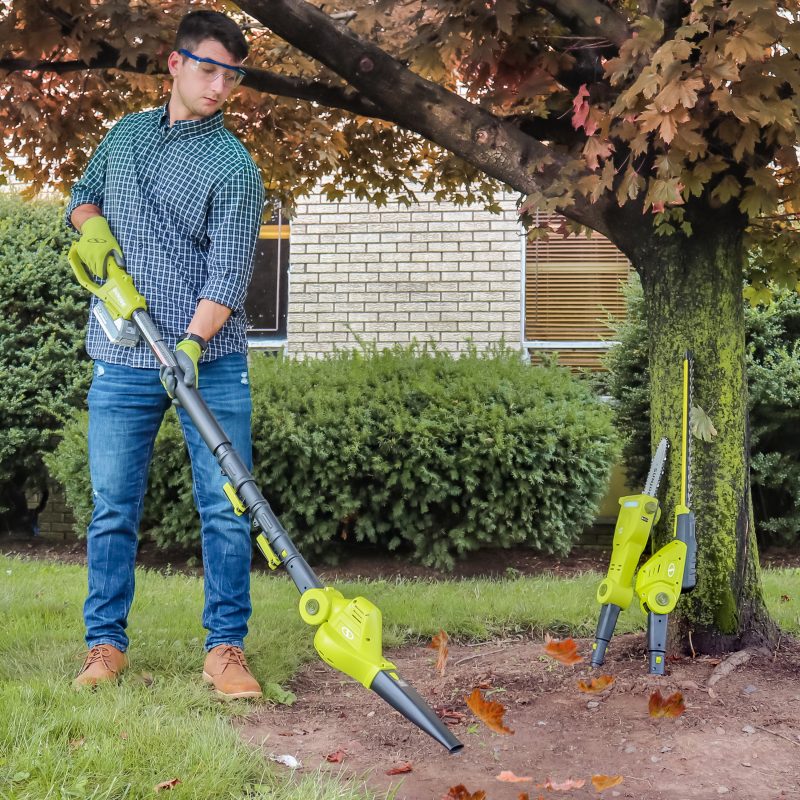 Sun Joe GTS4001C 24-Volt* 3-in-1 Yard Care Solution | Hedge Trimmer | Pole Saw | Leaf Blower| W/ 2.0-Ah Battery + Charger - 图片 10