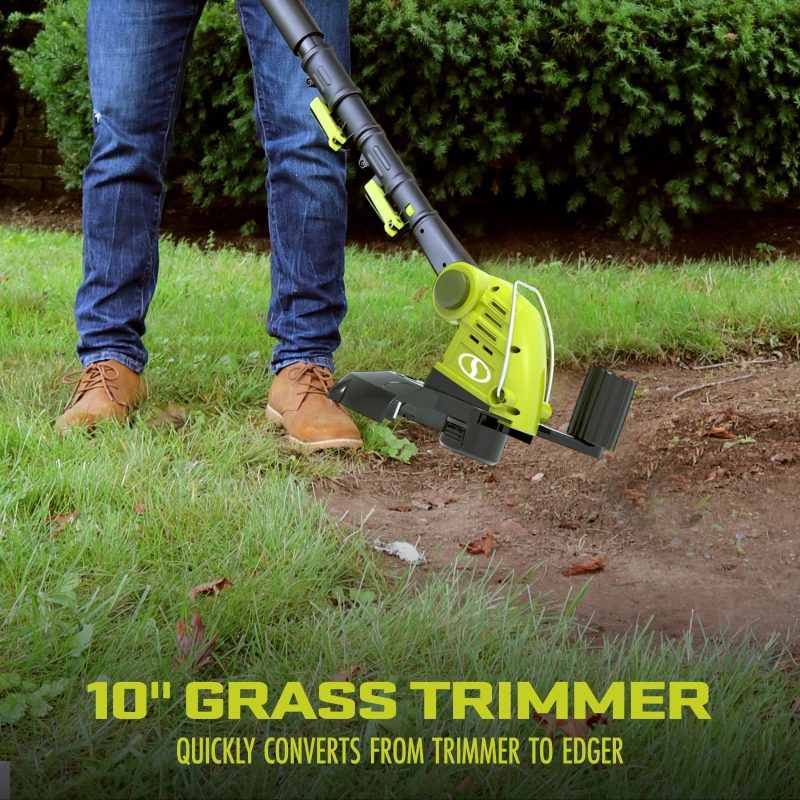 Sun Joe GTS4002C 24-Volt* IONMAX Cordless Lawn Care System Kit | Hedge Trimmer | Pole Saw | Grass Trimmer | W/ 2.0-Ah Battery + Charger - 图片 4