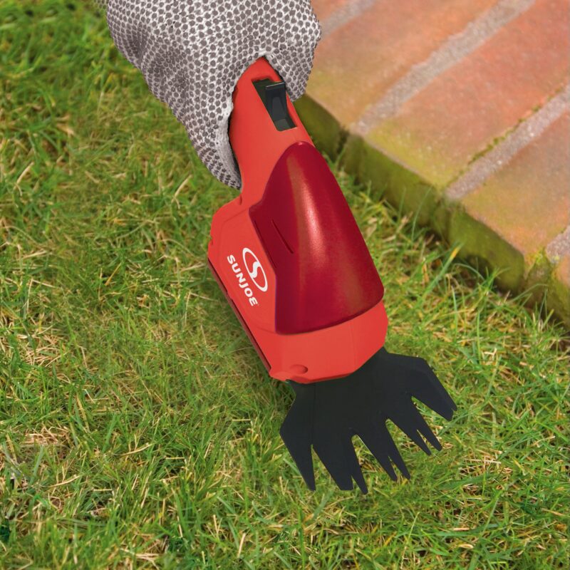 Sun Joe HJ604C-RED 2-in-1 Cordless Grass Shear + Hedger | 7.2-Volt | W/ 1.5-Ah Battery + Charger (Red) - 图片 4