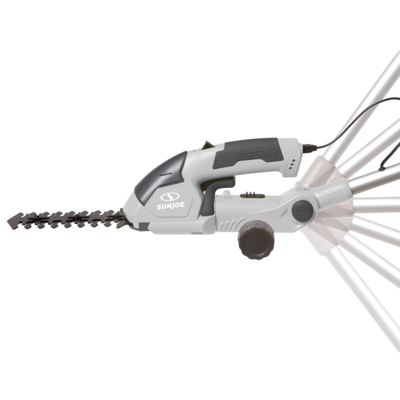 Sun Joe HJ605CC-GRY 2-in-1 Cordless Telescoping Grass Trimmer | 7.2 Volt (Grey) - 图片 9