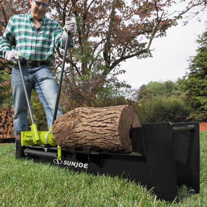 Sun Joe LJ10M Hydraulic Log Splitter W/ Wheels | 10-Ton | For Logs Up to 18"L x 8"W - 图片 11