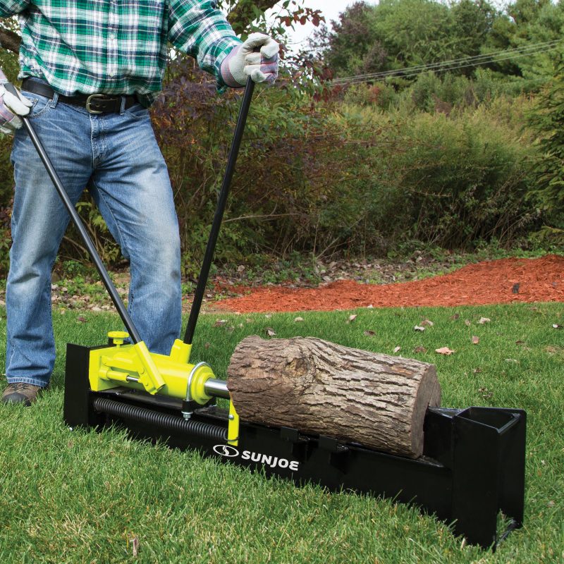 Sun Joe LJ10M Hydraulic Log Splitter W/ Wheels | 10-Ton | For Logs Up to 18"L x 8"W - 图片 12