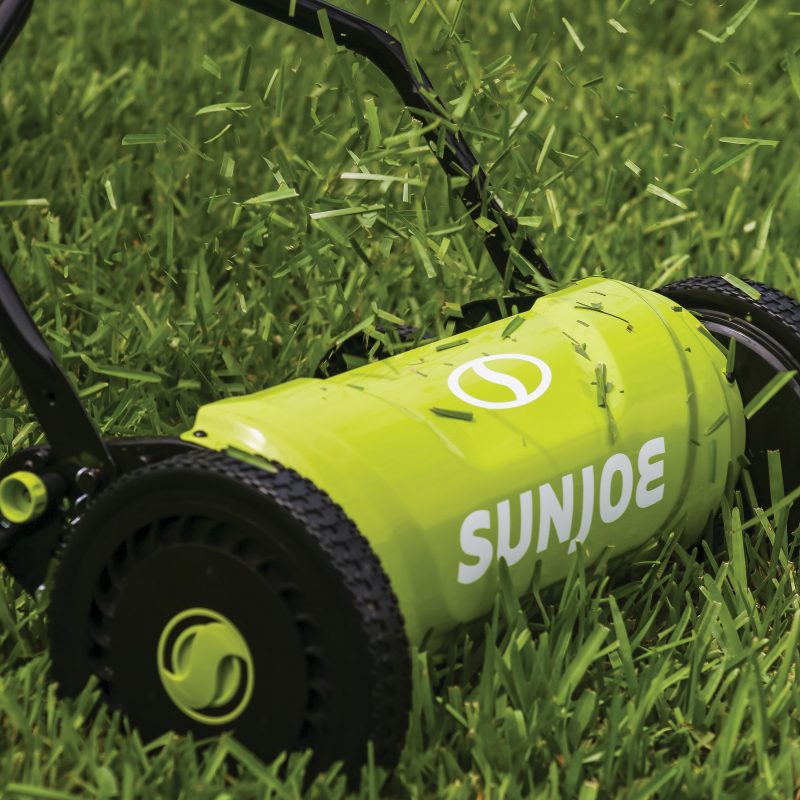 Sun Joe MJ1800M Silent Push Reel Mower | 5-Position | 18-inch Quad-Wheel - 图片 11