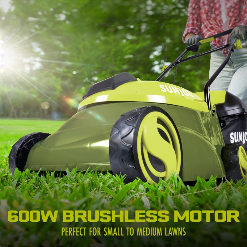 Sun Joe MJ401C-PRO Cordless Push Lawn Mower | 14-in | 28 Volt | Discharge Chute - 图片 4