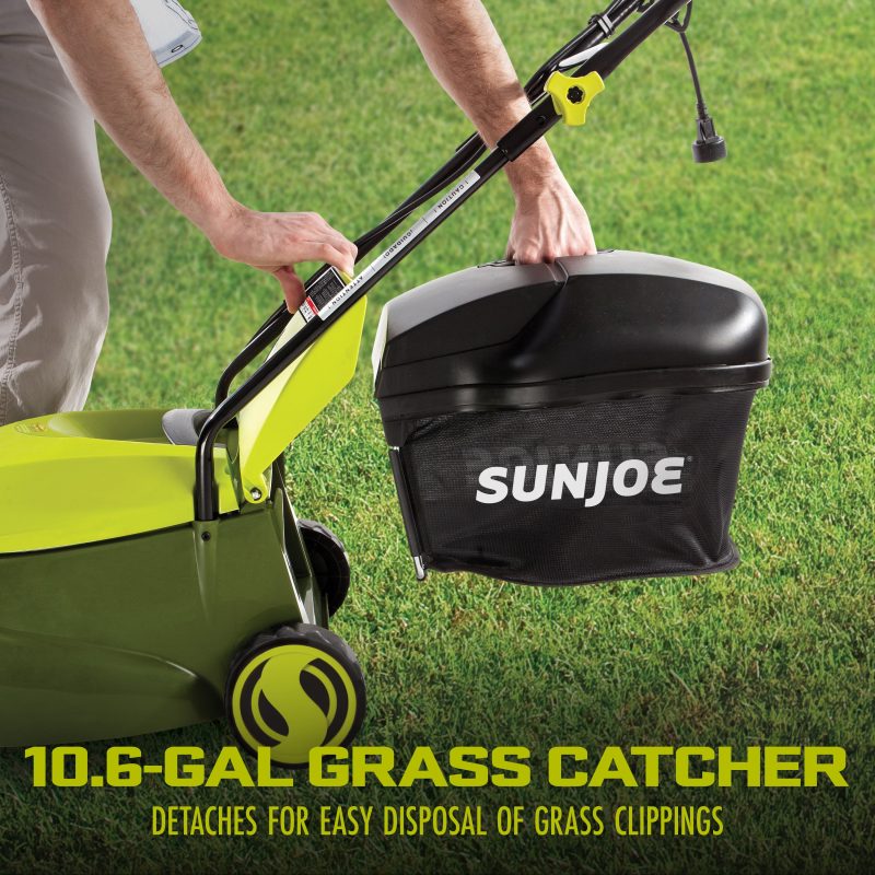 Sun Joe MJ401C-PRO Cordless Push Lawn Mower | 14-in | 28 Volt | Discharge Chute - 图片 5