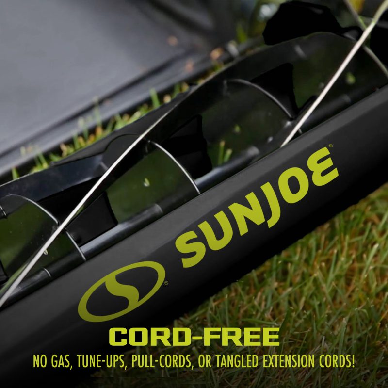 Sun Joe MJ500M Manual Reel Mower W/ Grass Catcher | 16-inch | 4-Position - 图片 7