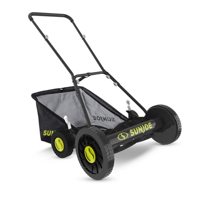 Sun Joe MJ501M Manual Reel Mower W/ Grass Catcher | 18-inch | 9-Position - 图片 8