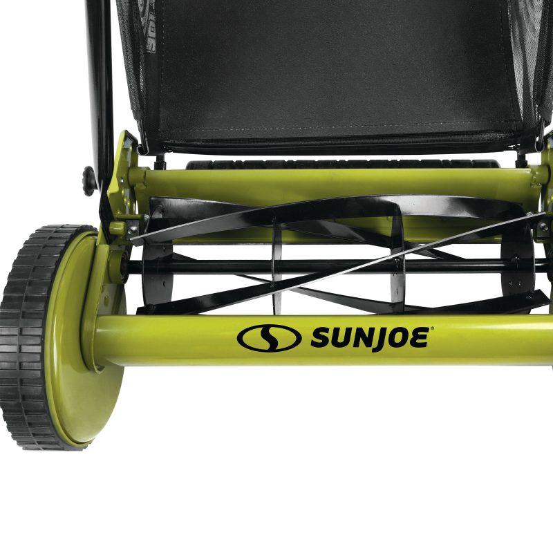 Sun Joe MJ502M Manual Reel Mower W/ Grass Catcher | 20-inch | 9-Position - 图片 9
