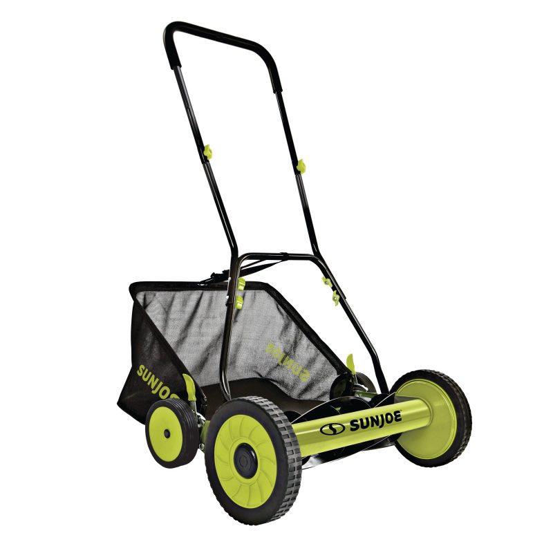 Sun Joe MJ502M Manual Reel Mower W/ Grass Catcher | 20-inch | 9-Position - 图片 2