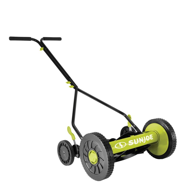 Sun Joe MJ503M Manual Reel Mower | 14-Inch | Quad Wheel | 9-Position - 图片 3