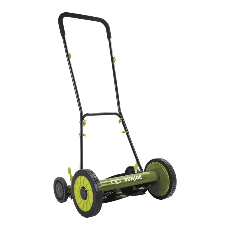 Sun Joe MJ504M Manual Reel Mower without Grass Catcher | 16 inch | 9 Height Positions - 图片 2
