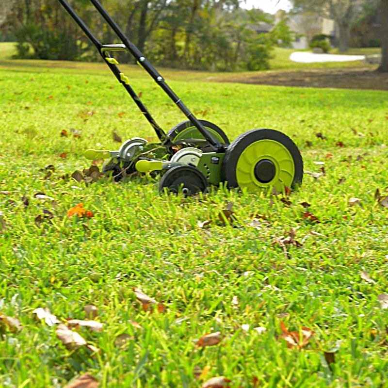 Sun Joe MJ504M Manual Reel Mower without Grass Catcher | 16 inch | 9 Height Positions - 图片 6