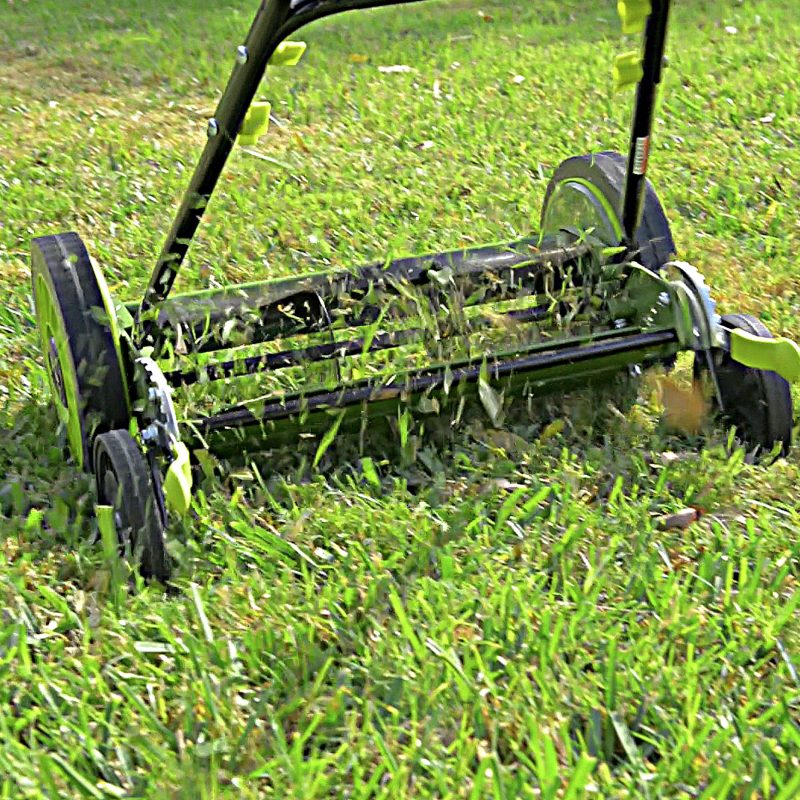 Sun Joe MJ504M Manual Reel Mower without Grass Catcher | 16 inch | 9 Height Positions - 图片 8