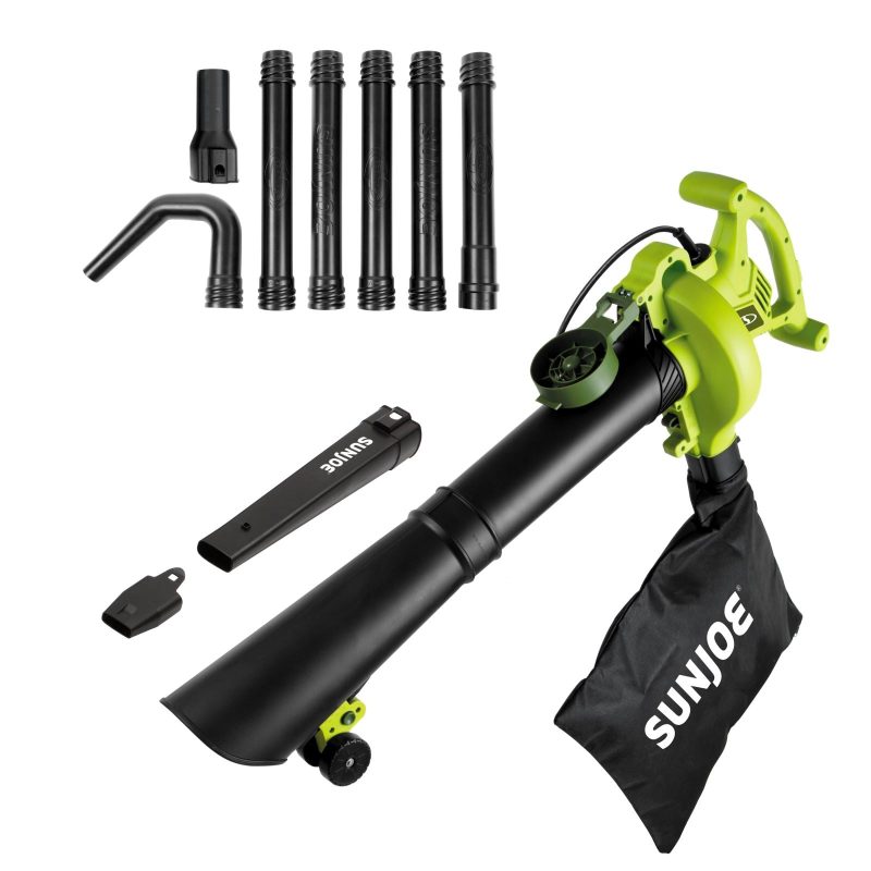 Sun Joe SBJ606E-GA-SJG 4-in-1 Electric Blower | 250 MPH | 14 Amp | Vacuum | Mulcher | Gutter Cleaner - 图片 3