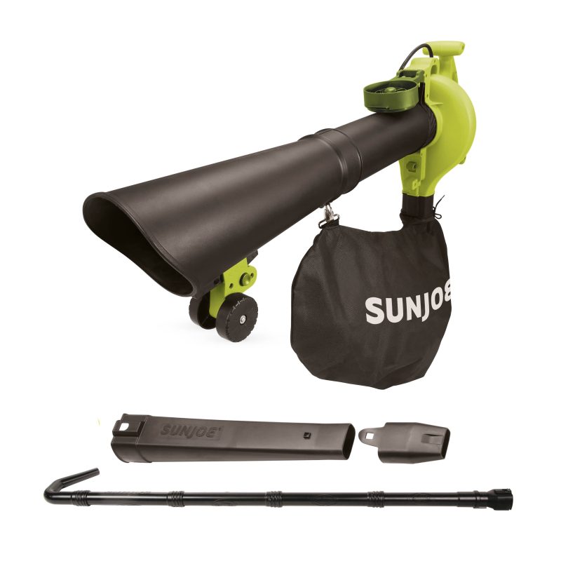 Sun Joe SBJ606E-GA-SJG 4-in-1 Electric Blower | 250 MPH | 14 Amp | Vacuum | Mulcher | Gutter Cleaner - 图片 2