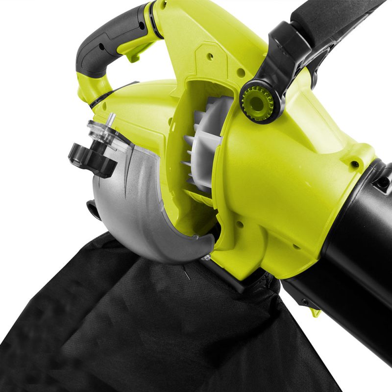 Sun Joe SBJ702E 3-in-1 Outdoor Variable Speed Electric Blower | 180 MPH | 12 Amp | Vacuum | Mulcher | Telescoping Frame | Leaf Grabbing Teeth - 图片 3