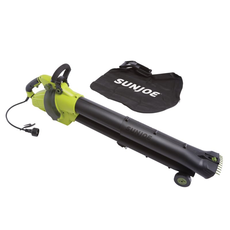 Sun Joe SBJ702E 3-in-1 Outdoor Variable Speed Electric Blower | 180 MPH | 12 Amp | Vacuum | Mulcher | Telescoping Frame | Leaf Grabbing Teeth - 图片 2