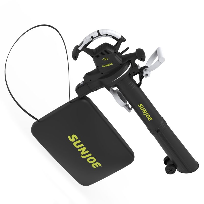 Sun Joe SJ-BVM-GA Electric Leaf Blower + Vacuum + Mulcher W/ Gutter Cleaning Attachment | 220-MPH | 14-Amp | 16:1 Mulching Ratio - 图片 7