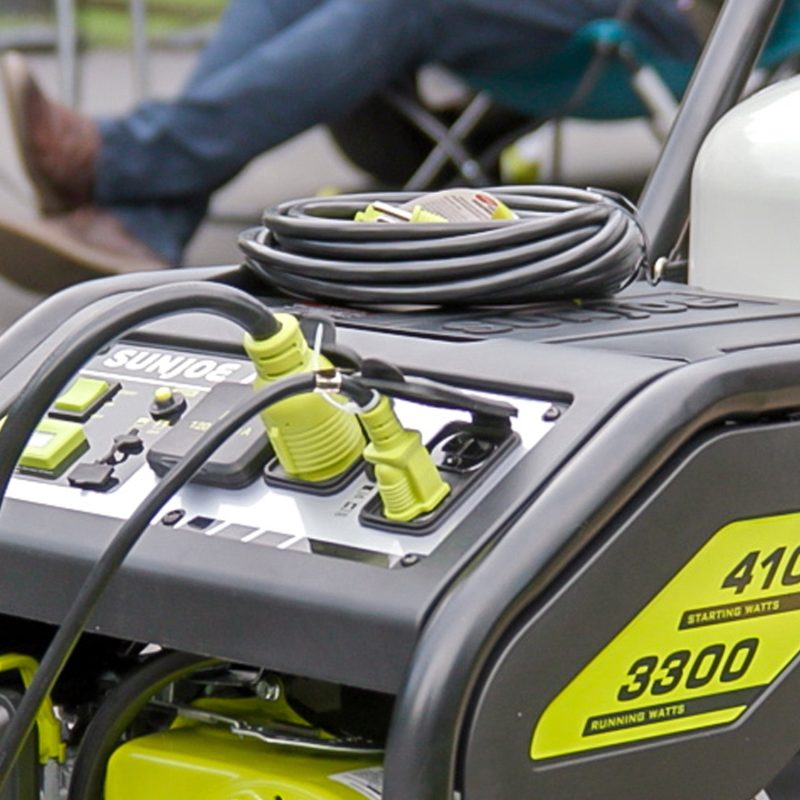 Power Joe SJG4100LP-TV1 Portable Propane Generator | Push-Button Electric + Recoil Start | Power Cooling System | 4100 Starting Watt | 3300 Running Watt | W/ Cover, Extension Cord, Magnetic DipStick, 24V 2.0-Ah Battery and Charger - 图片 24