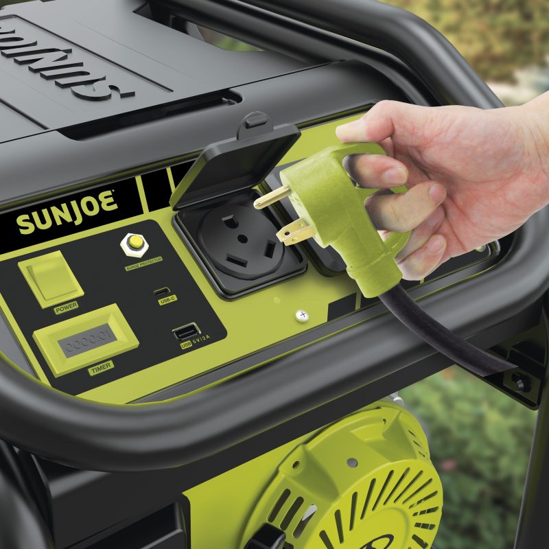 Sun Joe SJG-EXT2510-RV Generator Series RV Power Cord | 25-Foot | 10/3-Gauge | 3750 watts - 图片 2