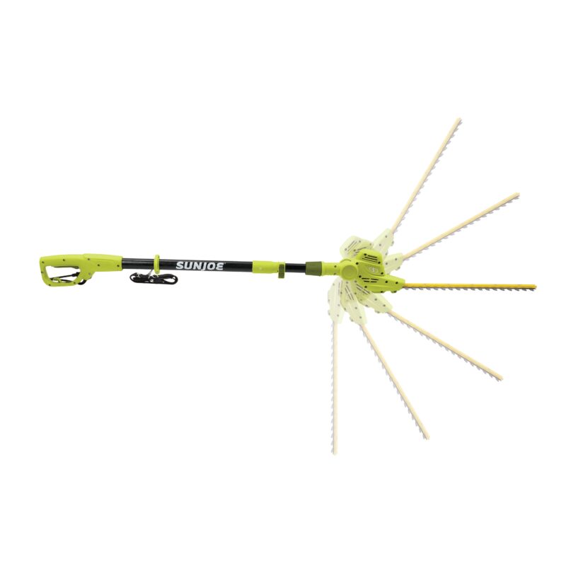 Sun Joe SJH901E Electric Pole Hedge Trimmer | 18-Inch | 3.8-Amp | Multi-Angle - 图片 8