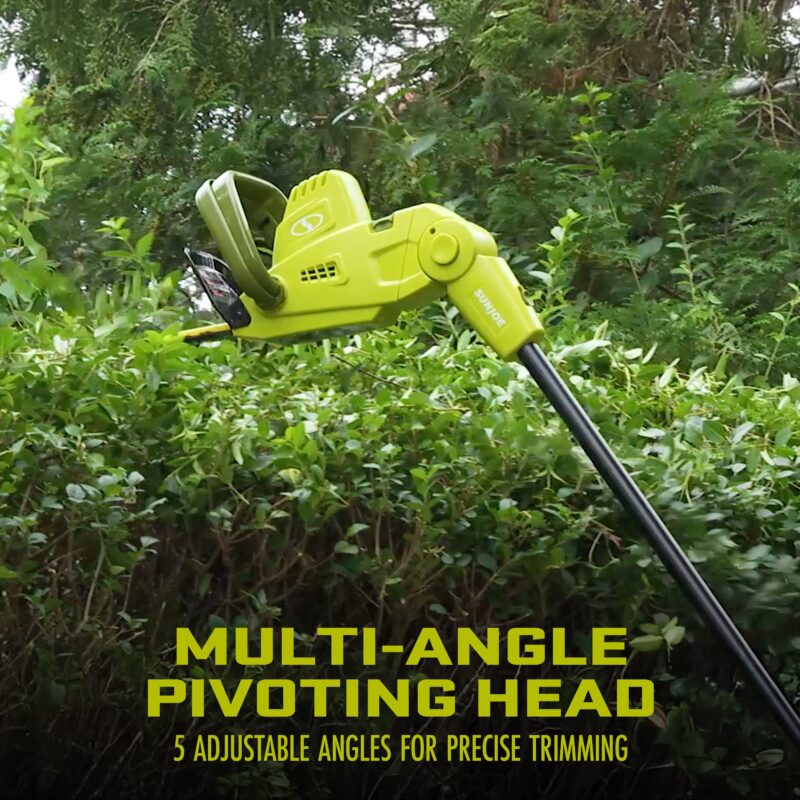 Sun Joe SJH904E Multi-Angle Telescoping Convertible Electric Pole Hedge Trimmer | 19-inch | 4.5-Amp - 图片 7