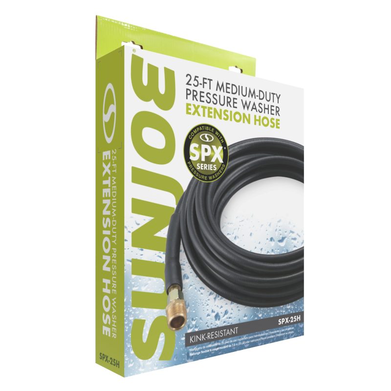 Sun Joe SPX-25H 25-FT Medium-Duty Pressure Washer Extension Hose for SPX Series and Others - 图片 3