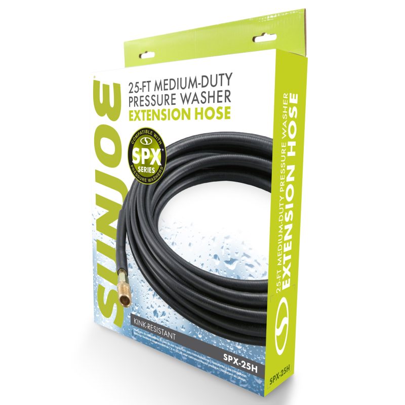 Sun Joe SPX-25H 25-FT Medium-Duty Pressure Washer Extension Hose for SPX Series and Others - 图片 4