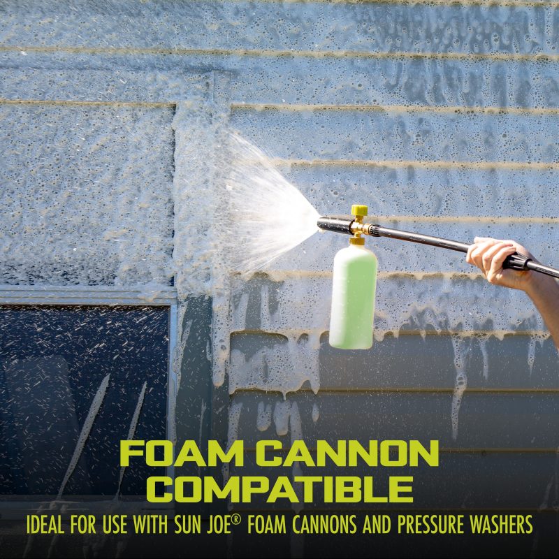 Sun Joe SPX-ASST3Q 3-Pack Pressure Washer Concentrate Trio | House and Deck Wash | Auto Foam | All Purpose Cleaner - 图片 8